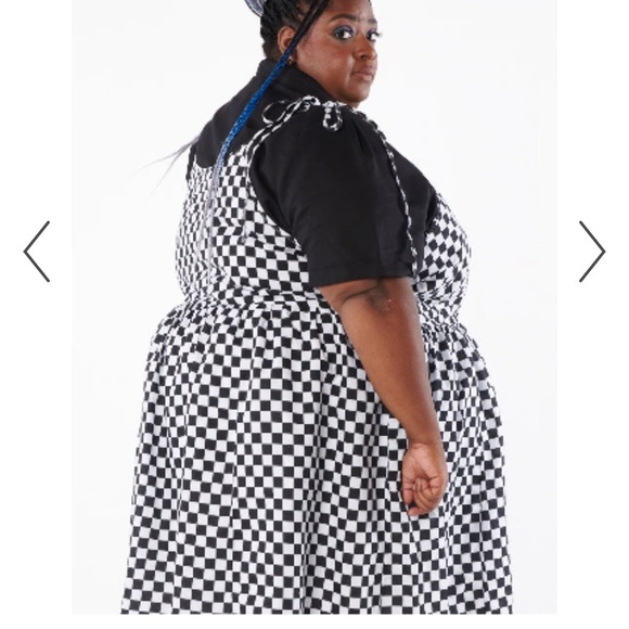 Tuesday of California Black and White Checkered Dress - Picture 2 of 7